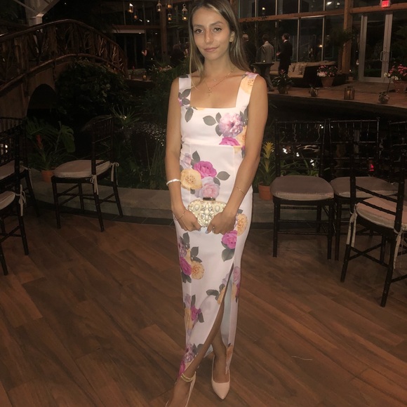 ASOS Dresses & Skirts - ASOS Design Square Neck Scuba Maxi Dress